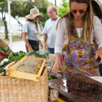 Houston Chronicle: Farmers Market Delights East End’s Mixed Crowds