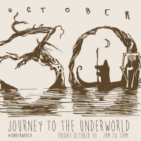 Journey to the Underworld at Myth Kafe – Friday, October 30