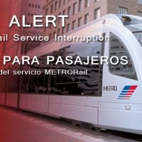 METRORail Rider Alert – Service Disruption Scheduled for November 4 – 12