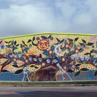 Artist Angel Quesada Creates Iconic Mural that Embodies East End Houston’s Spirit